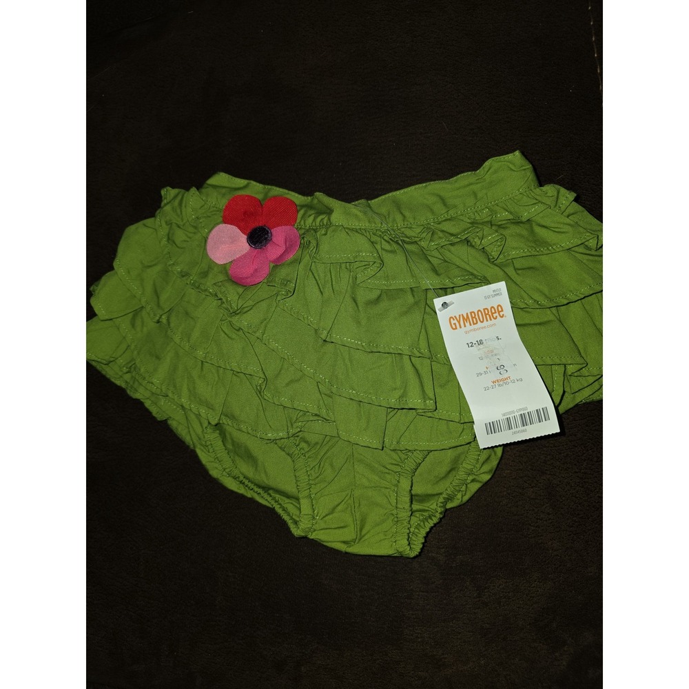 Gymboree layette line tropical pedals skort size 12‎ 18 months nwt